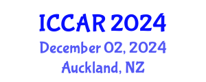 International Conference on Control, Automation and Robotics (ICCAR) December 02, 2024 - Auckland, New Zealand