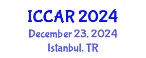 International Conference on Control, Automation and Robotics (ICCAR) December 23, 2024 - Istanbul, Turkey
