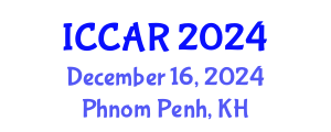 International Conference on Control, Automation and Robotics (ICCAR) December 16, 2024 - Phnom Penh, Cambodia