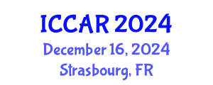 International Conference on Control, Automation and Robotics (ICCAR) December 16, 2024 - Strasbourg, France
