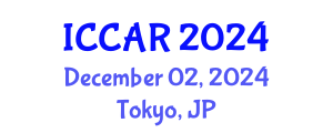 International Conference on Control, Automation and Robotics (ICCAR) December 02, 2024 - Tokyo, Japan