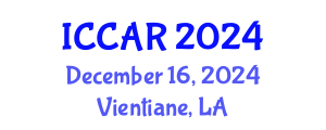 International Conference on Control, Automation and Robotics (ICCAR) December 16, 2024 - Vientiane, Laos