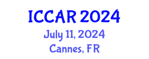 International Conference on Control, Automation and Robotics (ICCAR) July 11, 2024 - Cannes, France