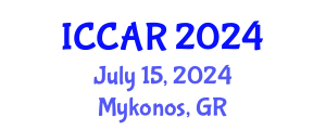 International Conference on Control, Automation and Robotics (ICCAR) July 15, 2024 - Mykonos, Greece