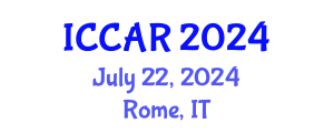 International Conference on Control, Automation and Robotics (ICCAR) July 22, 2024 - Rome, Italy