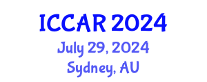 International Conference on Control, Automation and Robotics (ICCAR) July 29, 2024 - Sydney, Australia