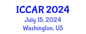 International Conference on Control, Automation and Robotics (ICCAR) July 15, 2024 - Washington, United States