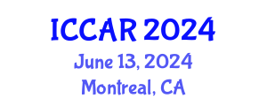International Conference on Control, Automation and Robotics (ICCAR) June 13, 2024 - Montreal, Canada