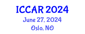 International Conference on Control, Automation and Robotics (ICCAR) June 27, 2024 - Oslo, Norway