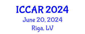 International Conference on Control, Automation and Robotics (ICCAR) June 20, 2024 - Riga, Latvia