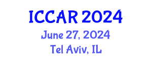 International Conference on Control, Automation and Robotics (ICCAR) June 27, 2024 - Tel Aviv, Israel