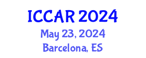 International Conference on Control, Automation and Robotics (ICCAR) May 23, 2024 - Barcelona, Spain