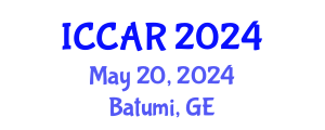 International Conference on Control, Automation and Robotics (ICCAR) May 20, 2024 - Batumi, Georgia