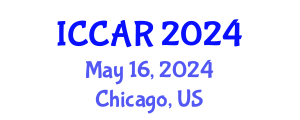 International Conference on Control, Automation and Robotics (ICCAR) May 16, 2024 - Chicago, United States