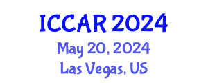 International Conference on Control, Automation and Robotics (ICCAR) May 20, 2024 - Las Vegas, United States