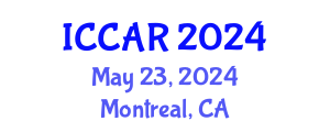 International Conference on Control, Automation and Robotics (ICCAR) May 23, 2024 - Montreal, Canada