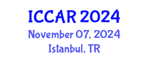 International Conference on Control, Automation and Robotics (ICCAR) November 07, 2024 - Istanbul, Turkey