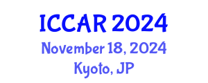 International Conference on Control, Automation and Robotics (ICCAR) November 18, 2024 - Kyoto, Japan