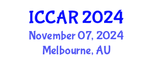 International Conference on Control, Automation and Robotics (ICCAR) November 07, 2024 - Melbourne, Australia