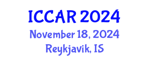 International Conference on Control, Automation and Robotics (ICCAR) November 18, 2024 - Reykjavik, Iceland