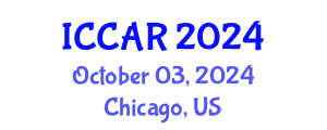 International Conference on Control, Automation and Robotics (ICCAR) October 03, 2024 - Chicago, United States
