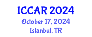 International Conference on Control, Automation and Robotics (ICCAR) October 17, 2024 - Istanbul, Turkey