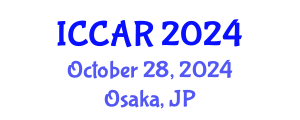 International Conference on Control, Automation and Robotics (ICCAR) October 28, 2024 - Osaka, Japan