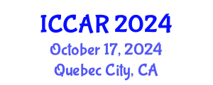 International Conference on Control, Automation and Robotics (ICCAR) October 17, 2024 - Quebec City, Canada