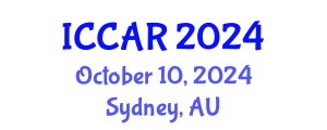 International Conference on Control, Automation and Robotics (ICCAR) October 10, 2024 - Sydney, Australia