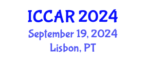 International Conference on Control, Automation and Robotics (ICCAR) September 19, 2024 - Lisbon, Portugal