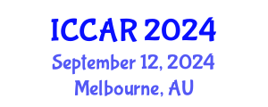 International Conference on Control, Automation and Robotics (ICCAR) September 12, 2024 - Melbourne, Australia