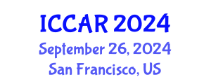 International Conference on Control, Automation and Robotics (ICCAR) September 26, 2024 - San Francisco, United States