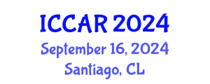 International Conference on Control, Automation and Robotics (ICCAR) September 16, 2024 - Santiago, Chile