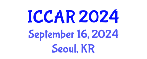 International Conference on Control, Automation and Robotics (ICCAR) September 16, 2024 - Seoul, Republic of Korea