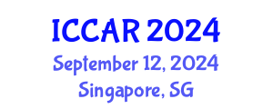 International Conference on Control, Automation and Robotics (ICCAR) September 12, 2024 - Singapore, Singapore