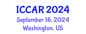 International Conference on Control, Automation and Robotics (ICCAR) September 16, 2024 - Washington, United States