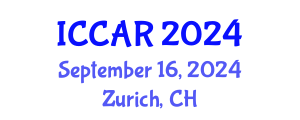 International Conference on Control, Automation and Robotics (ICCAR) September 16, 2024 - Zurich, Switzerland