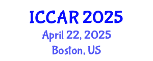 International Conference on Control, Automation and Robotics (ICCAR) April 22, 2025 - Boston, United States