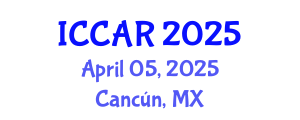 International Conference on Control, Automation and Robotics (ICCAR) April 05, 2025 - Cancún, Mexico