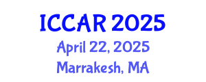 International Conference on Control, Automation and Robotics (ICCAR) April 22, 2025 - Marrakesh, Morocco