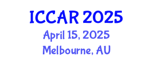 International Conference on Control, Automation and Robotics (ICCAR) April 15, 2025 - Melbourne, Australia