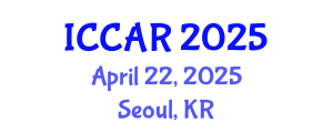 International Conference on Control, Automation and Robotics (ICCAR) April 22, 2025 - Seoul, Republic of Korea