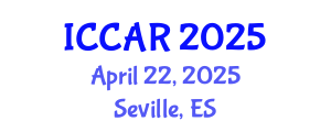 International Conference on Control, Automation and Robotics (ICCAR) April 22, 2025 - Seville, Spain