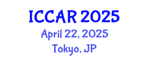International Conference on Control, Automation and Robotics (ICCAR) April 22, 2025 - Tokyo, Japan