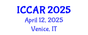 International Conference on Control, Automation and Robotics (ICCAR) April 12, 2025 - Venice, Italy