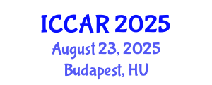 International Conference on Control, Automation and Robotics (ICCAR) August 23, 2025 - Budapest, Hungary