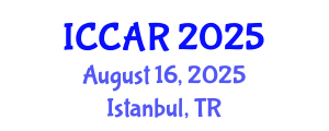 International Conference on Control, Automation and Robotics (ICCAR) August 16, 2025 - Istanbul, Turkey