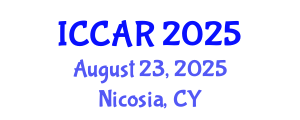 International Conference on Control, Automation and Robotics (ICCAR) August 23, 2025 - Nicosia, Cyprus