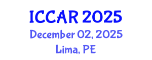 International Conference on Control, Automation and Robotics (ICCAR) December 02, 2025 - Lima, Peru