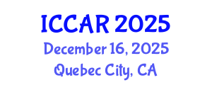 International Conference on Control, Automation and Robotics (ICCAR) December 16, 2025 - Quebec City, Canada